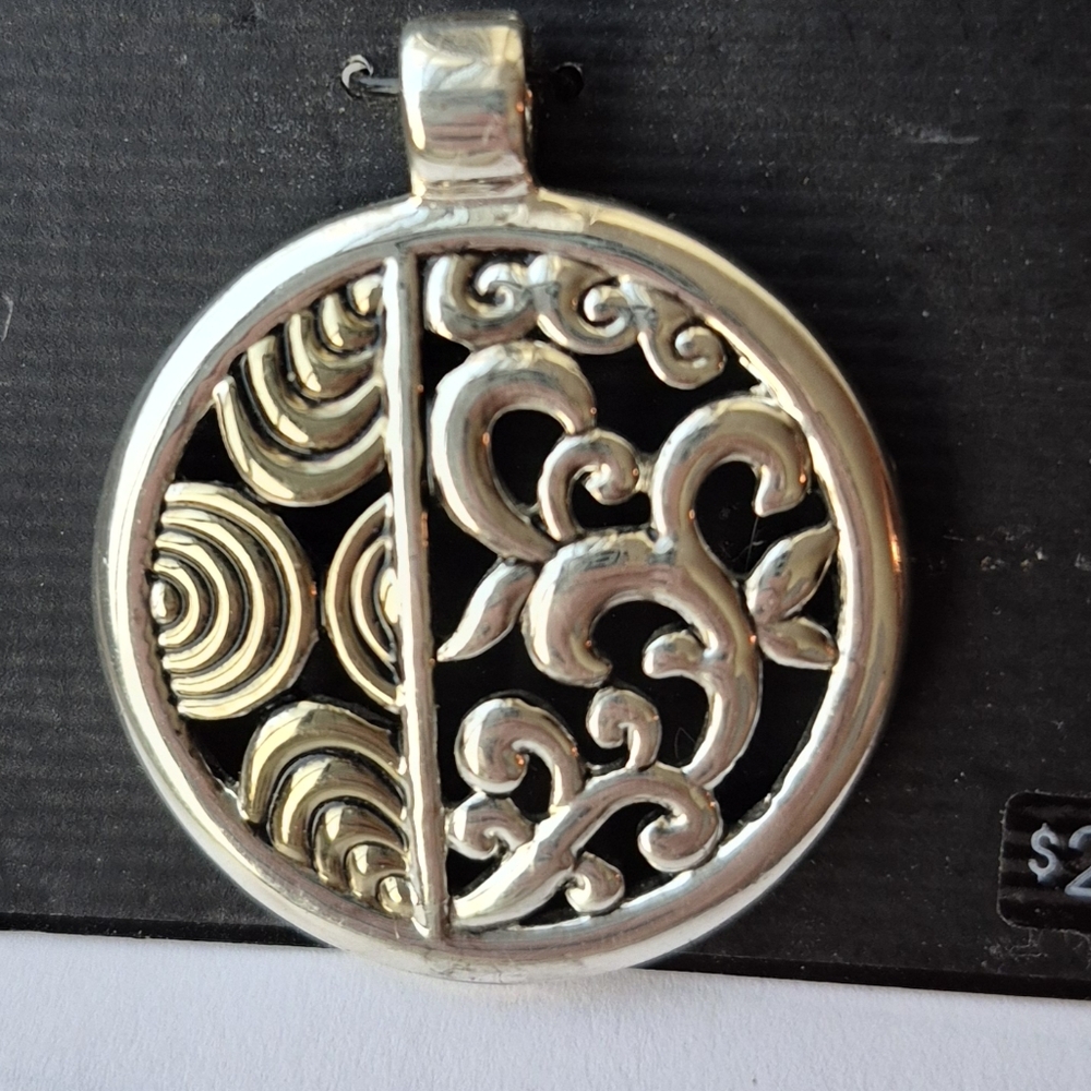 Willow Bay Goldtone and Silvertone Pendant
